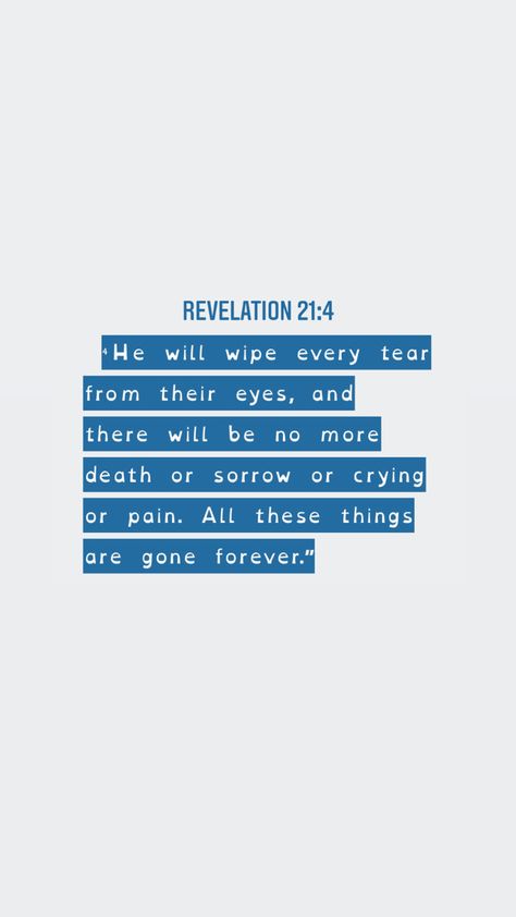 Revelation 21:4 Wallpaper, Navy Blue Christian Wallpaper, Blue Bible Verse Widget, Revelation 21:4, Blue Bible Quotes, Blue Bible Verse Wallpaper, Blue Bible Verse, Christian Widgets, Positive Bible Verses