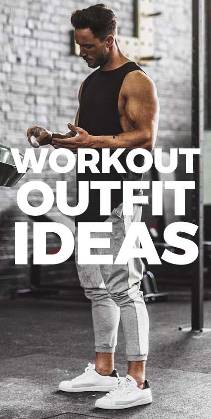 5 Gym Outfits That'll Inspire You To WORKOUT Right Now Men Gym Fits, Men’s Gym Wear Outfits, Gym Outfit Joggers, Gym Outfit Men Fitness, Gym Outfit Men Style, Gym Fashion Men's, Mens Gym Outfits, Men Gym Outfit, Aesthetic Gym Outfits