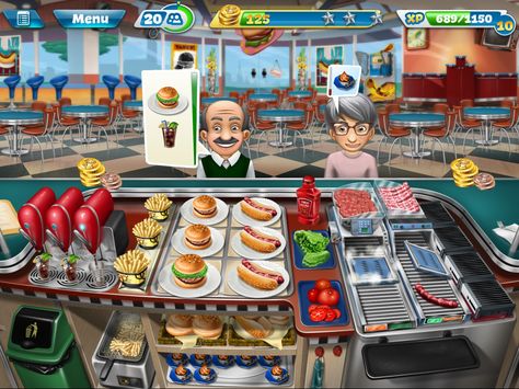 Cooking Fever Game, Fever Images, Wow Cake, Fantasy Kitchen, Cooking Fever, Games Journey, Space Animation, City Games, 2d Game Art