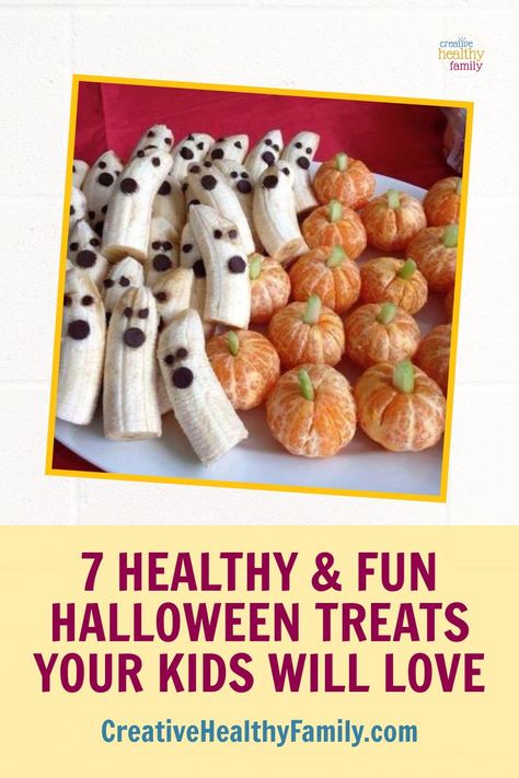 Get ready for Halloween with these 7 coolest Halloween healthy fun food hacks for kids and adults too. Have a super healthy Halloween. Healthy Halloween Board, Halloween Healthy Treats For Kids, Easy Healthy Halloween Treats To Make, Kids Halloween Charcuterie Board Healthy, Halloween Fun Food, Healthy Halloween Treats To Hand Out, Banana Ghosts, Fun Food Ideas, Healthy Halloween Food