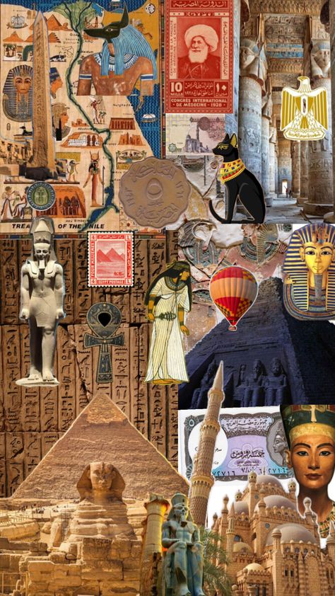 Egypt throughout the ages, the ancient Egyptian civilisation, some of the modern Islamic civilisation and others. Egypt Aesthetic Modern, Cleopatra Poster Project, Omani Culture Aesthetic, Ancient Egyptian Culture, Ancient Egypt Art Projects, Egypt Mood Board, Old Egypt Art, Old Egypt Aesthetic, Ancient Egyptian Aesthetic