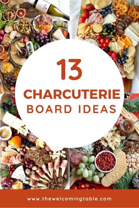 If you're looking for charcuterie board ideas, you've got to check out these 13 themed charcuterie boards! They are an easy way to up your hostessing game. #thewelcomingtable #charcuterie #charcuterieandcheese #charcuterieboards #charcuterieboardideas #ea Themed Charcuterie Boards, Unique Charcuterie, Charcuterie Board Ideas, Appetizers For A Crowd, Charcuterie Inspiration, Christmas Foods, Charcuterie Platter, Charcuterie Cheese, Charcuterie And Cheese Board