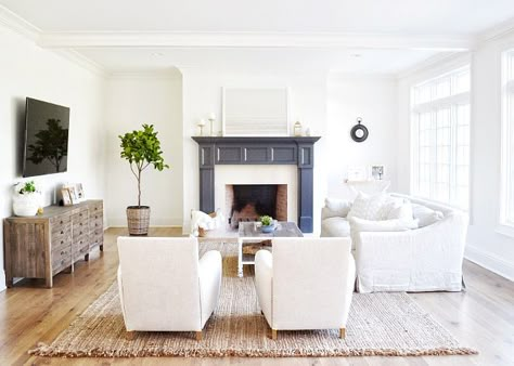 Where to Put A TV In a Room With A Fireplace — Lauren Koster Creative Fireplaces Layout, Furniture Placement Living Room, Small Living Room Furniture, Small Living Room Layout, Small Bedroom Furniture, Living Room Layout, Sala Grande, Living Room Furniture Layout, Living Room Furniture Arrangement