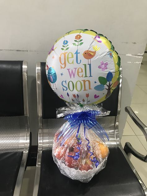 Get Well Soon Fruits Basket Get Well Soon Fruit Basket Ideas, Get Well Soon Bouquet Flowers, Get Well Soon Flowers Snapchat, Get Well Soon Balloons, Get Well Soon Bouquet, Hospital Quotes, Get Well Soon Basket, Get Well Baskets, Get Well Soon Flowers