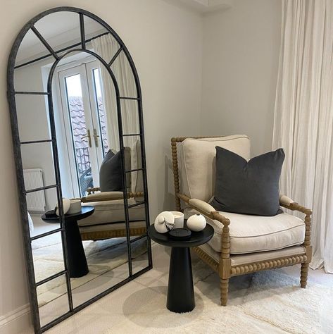 Arch Mirror Entryway, Arc Mirror, Black Arch Mirror, Extra Large Mirrors, Entryway Mirror, Big Mirror, Arched Mirror, Black Industrial, Metal Frame Mirror