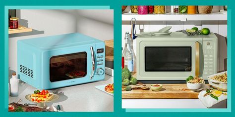 We Compared 20 Retro Microwaves to Find the Dozen Worth Buying Cool Microwave, Retro Microwave, Countertop Microwave Oven, Countertop Microwave, Magic Chef, Retro Decor, Microwave Oven, Kitchen Style, No Cook Meals