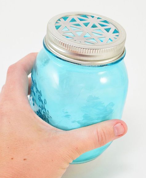 Baking soda air freshener in a #masonjar diffuser - it's pretty and it smells good. #DIY Baking Soda Air Freshener, Diy Baking Soda Air Freshener, Rock Salt And Fabric Softner Room Deodorizer, Mason Jar Air Freshener Diy, Diy Laundry Scent Beads, Renuzit Air Freshener Hack, Home Air Fresheners, Diy Air Freshener, Diy And Crafts Sewing