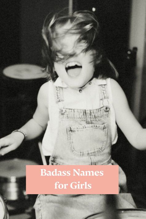 Rock And Roll Baby Names, Grunge Names Ideas, Badass Names For Women, Edgy Girl Names, Sassy Girl Names, 2 Syllable Girl Names, Bad Girl Names, Badass Girl Names, Old Fashion Girl Names