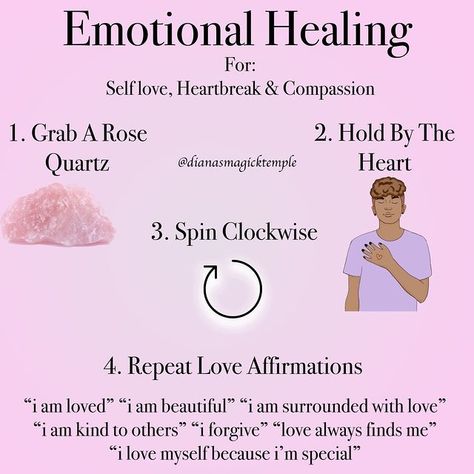 Diana Heaven su Instagram: "✨❤️🌟Healing Yourself/Self Love Guide ❤️✨🌟 - At times, we might be going through difficult times, we all have insecurities, and we may not see…" Healing Yourself, Crystal Healing Chart, Divine Feminine Spirituality, Eye Exercises, Magick Book, Witchcraft Spell Books, Energy Healing Spirituality, Spiritual Manifestation, Emotional Awareness