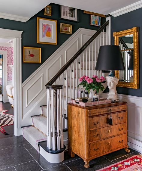 Liz Caan, Yellow Side Table, Ornate Chairs, Boston House, Maximalist Interior, Bedroom Images, Entrance Foyer, Maximalist Decor, Style Deco