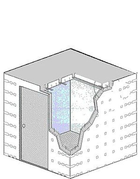 Safe rooms not only provide protection for the homeowner from intruders, they offer shelter from tornadoes and other high-wind storms. If a basement is not available, build the... Tornado Wallpaper, Tornado Room, Safety Door Design, Tornado Safe Room, Closet Safe, Tornado 250, Storm Shelters, Security Room, Tornado Shelter