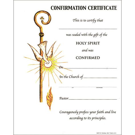 Catholic Confirmation Certificate Template Check more at https://samplebusinesstemplate.cf/2020/09/64-catholic-confirmation-certificate-template.html Altar Server, Catholic Confirmation, Prescription Pad, Catholic Baptism, Spa Day Gifts, Student Of The Month, Certificate Format, Blank Certificate, Confirmation Cards