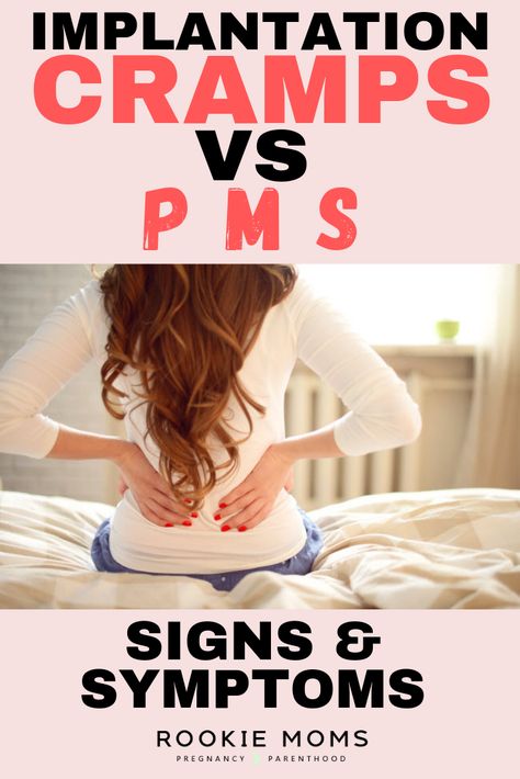 How can you tell the difference between implantation cramps and period cramps, and if you are pregnant, when should you seek out medical attention? We’re here to help guide you, but make sure to contact your doctor for medical advice. #implantation #cramps #pms #helpfultips #health #healthtip #momtips #pregnancy Implantation Bleed Vs Period, Early Pregnancy Cramps, Implantation Cramps, 4 Weeks Pregnant, Calf Cramps, Home Pregnancy Test, Stomach Cramps, Period Cramps, Leg Cramps