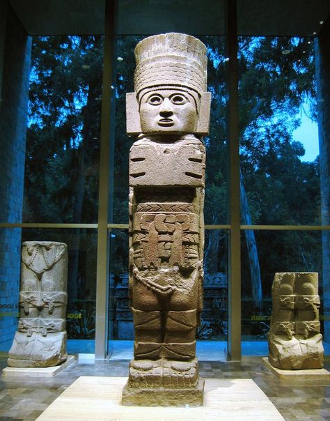 Toltec Deities and Religion Pyramid Of Cholula, Inca Art, Black Insects, The Great Pyramid, Tiki Statues, Grid Wallpaper, Great Pyramid, Ancient Aztecs, 10 Interesting Facts