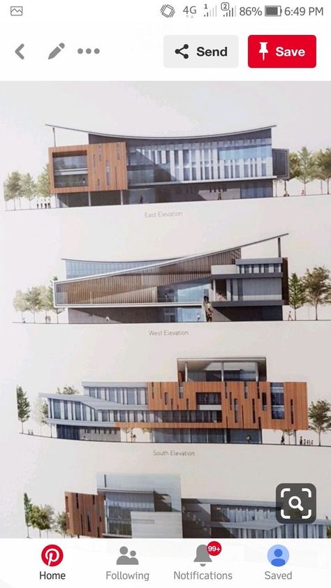 School Elevation Ideas, Facade Design School, Hospital Design Architecture, School Building Design, Apartments Exterior, Architecture Blueprints, Campus Design, Architecture Drawing Plan, Concept Models Architecture