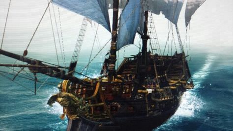 Jackdaw Ship, Sail Ships, Assassins Creed Black Flag, Assassins Creed Artwork, Read Dead, Old Sailing Ships, Jackdaw, Black Flag, Pirate Ship