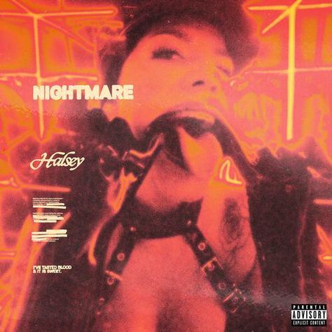 Nightmare Halsey, Halsey Nightmare, Halsey Album, Months Song, Alternative Songs, Halsey Songs, Joe Montana, Piano Cover, Capitol Records