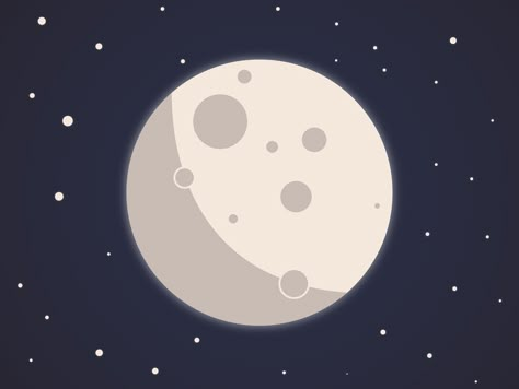 The Moon vector design minimal Moon Graphic Design, Moon Transparent, Moon Vector Illustration, Moon Minimal, Graphic Design Wallpaper, Where Are We Going, Moon Cartoon, Moon Vector, Moon Logo