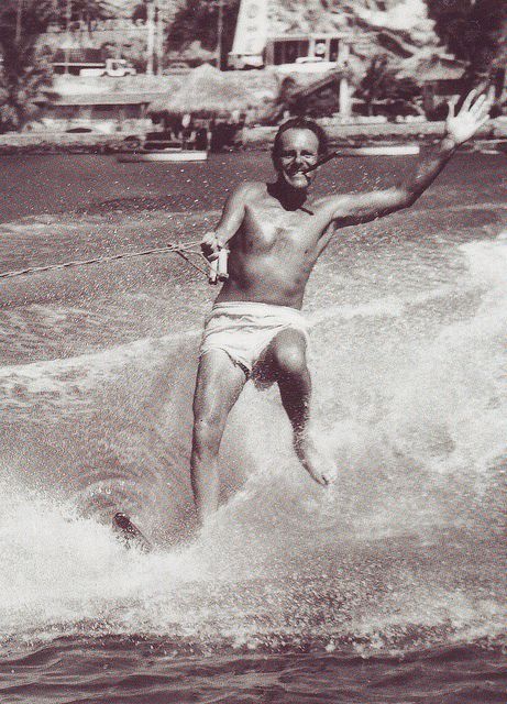 Water Skiing...i fail at this Terry Thomas, Spanish Islands, Front Teeth, Bob Hope, British Comedy, Canadian Flag, Simple Pictures, The Fab Four, Blu Ray Player