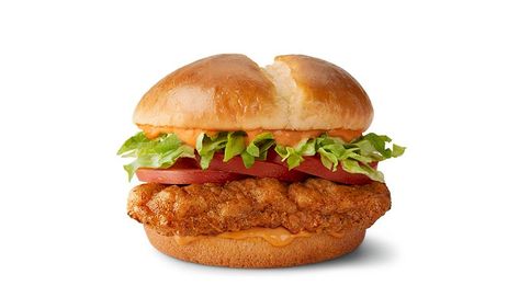 Spicy Grilled Chicken Sandwich, Chicken Sandwich Sauce, Fish Sandwiches, Grilled Chicken Sandwich, Mcdonalds Chicken, Chicken Broth Recipes, Sandwich Menu, Crispy Chicken Sandwiches, Mcdonald Menu