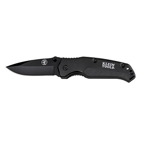 Klein Tools 44220 Black DropPoint Blade Pocket Knife -- Be sure to check out this awesome product-affiliate link. #KnivesAndTools 72 Hour Emergency Kit, Collection Board, Drop Point, Klein Tools, Knife Handles, Utility Knife, Knife Sharpening, Pocket Knives, Emergency Kit