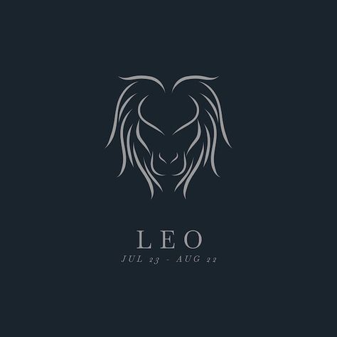 Hand drawn minimalist leo logo | Premium Vector #Freepik #vector #astrology-logo #astrology #leo #horoscope Leo Logo Design, Leo Symbols, Capricorn Logo, Astrology Logo, Leo Logo, Logo Meaning, Tattoo Zodiac, Leo Symbol, Logo Lion