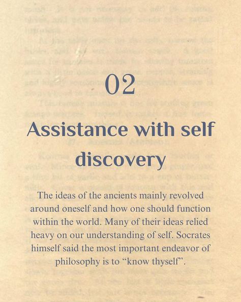 5 reasons to read classical philosophy #philosophy #franklyexistential #plato #socrates #aristotle Philosophy Design, Reasons To Read, Know Thyself, Socrates, Self Discovery, Philosophy, To Read, Vision Board, Reading