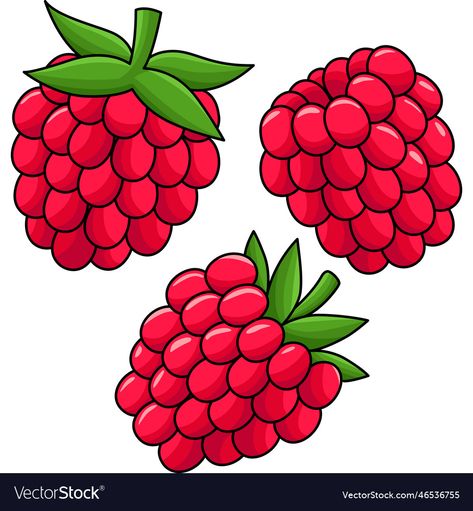 Raspberry Cartoon, Fruit Cartoon, Raspberry Fruit, Cartoon Clipart, Fruit Illustration, Match 3, Cartoon Clip Art, Png Images, Berry