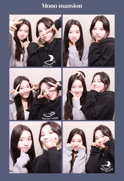 jinsoul loona fab update with gowon Gowon Jinsoul, Photobox Ideas Pose Couple, Photobox Pose, Photobooth Poses, Photobooth Pics, Yearbook Photoshoot, Jinsoul Loona, Photobooth Ideas, Photo Signature