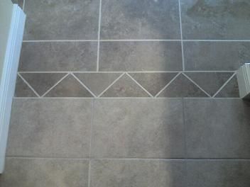 pictures of transitions between tiles | tile to tile transition tampa tarpon springs sarasota brandon ... Two Tile Floor Transition, Tile Transitions Between Rooms, Transition Flooring Between Rooms, Tile Transition To Tile, Tile To Tile Transition Ideas, Transitional Fireplace Decor, Floor Transitions, Tile Transition, Bedroom Color Ideas