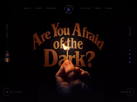 Are You Afraid Of The Dark Aesthetic, Halloween Website Design, Horror Website Design, Are You Afraid Of The Dark, 90s Horror Aesthetic, Movies 90s, Scary Design, Horror Design, Halloween Monsters