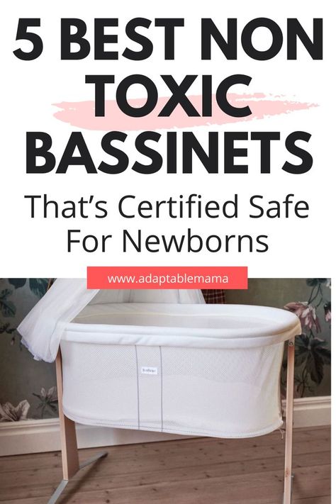 Here are a few non toxic bassinets that safe for your babies plus their qualifications and features and what makes a bassinet non-toxic and safe for newborns. Bassinets In Parents Room, Best Bassinets For Newborns 2023, Bassinet In Parents Room Ideas, Basinette In Bedroom, Cosleeping Bassinet, Best Bassinets For Newborns, Bassinet In Parents Room, Bedside Crib Co Sleeper, Bassinets For Baby