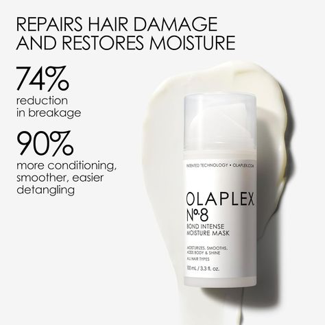 Olaplex No 8, Treat Damaged Hair, Clean Scalp, Top Treatments, Toning Shampoo, Hair Cleanse, Hydrate Hair, Damaged Hair Repair, Oily Hair