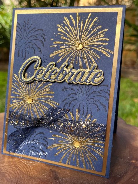 Light the Sky! – Kate Morgan, Independent Stampin Up!® Demonstrator Rowville, Victoria, Australia Stampin Up Light The Sky Card Ideas, Stampin Up Light The Sky 2023, Stampin Up Fireworks, Light The Sky Bundle Stampin Up Cards, Fireworks Paper Craft, Su Light The Sky Cards, Su Light The Sky, Stampin Up Happy New Year Cards, Light The Sky Stampin Up Cards