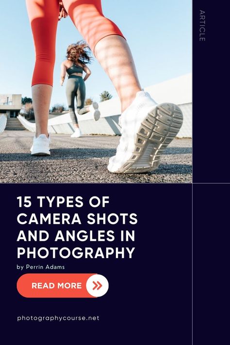 Mastering camera angles is crucial for creating captivating photographs. They add depth, perspective, and intrigue to your shots. To make your basic camera shots shine, experiment with different angles. This guide highlights the importance of various camera shots and their impact on the look and feel of your photographs.

Click/tap to learn more Camera Angles Photography, Types Of Camera Shots, Shot Types, Types Of Camera, Angles Photography, Shots To Make, Camera Shots And Angles, Camera Angles, Photography Course