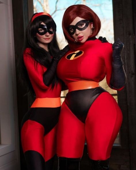 Elastic Girl, Mrs Incredible, Perfect Cosplay, Cosplay Ideas Women, Violet Parr, Comic Con Cosplay, Cos Play, Comic Art Girls, Curvy Women Outfits