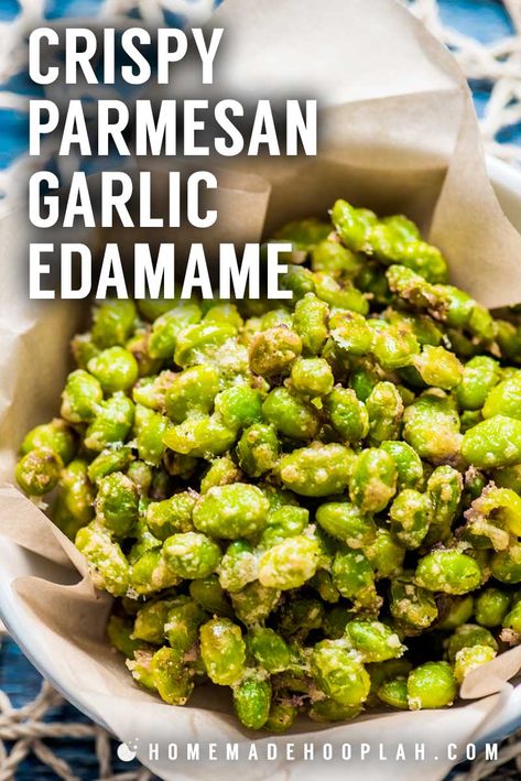 Healthy Snack Vegetables, Air Fried Edamame, Roasted Edamame Recipes, Healthy Snacks To Keep In Fridge, Savory Snacks Healthy, Savory Healthy Snacks, Crispy Edamame, Healthy Salty Snacks, Edamame Recipe