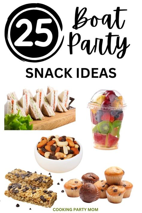 What’s the perfect food to bring for the boat party? These boat party food ideas are fun and easy and perfect for the boat trip or boat party! Whether you are floating on the pontoon boat or enjoying a summer day on the boat, it’s a good idea to have snacks and enough food items for the boat day. Party Snack Ideas For Adults, Boat Party Food, Party Food Ideas Easy, Party Snack Ideas, Food Ideas Easy, Boat Snacks, Cooking Party, Hosting Occasions, Party Cooking