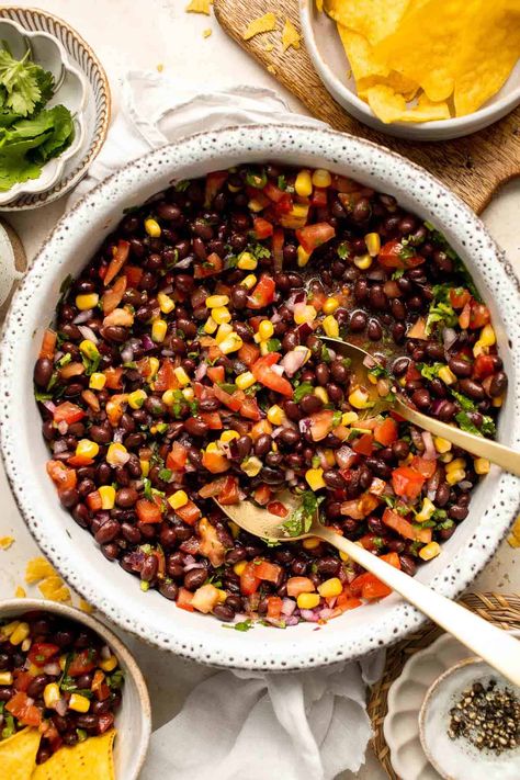 Black Bean Salsa - Ahead of Thyme