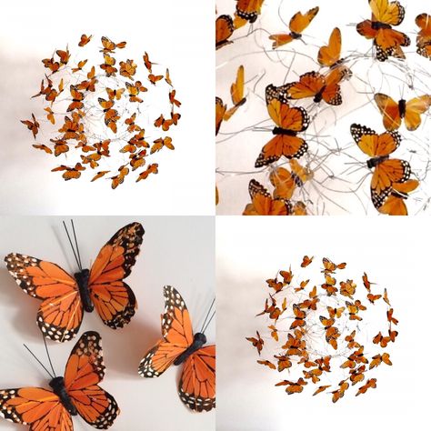 Monarch butterfly mobiles! Butterfly Baby Room, Butterfly Nursery, Butterfly Mobile, Butterfly Baby, Monarch Butterfly, Baby Nursery, Baby Room, Baby Mobile, Butterflies