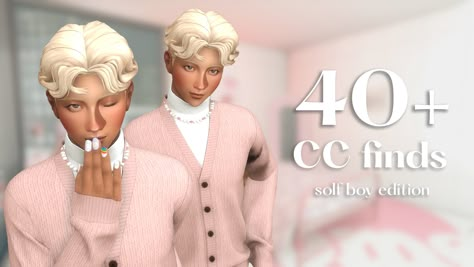 today i would love to share with you some of the cc that i used for soft boy makings. i hope my video will help you find suitable, cute and aesthetic cc. if you find my video helpful, please send me a like and a subscribe. Thank you so much!! if you want me to do more about this topic or want to give me feedback, please comment and let me know. thank you! Sims 4 Male Kawaii Cc, Sims 4 Cc Pastel Male Clothes, Sims 4 Cc Male Feminine, Sims 4 Male Cc Haul, Masc Clothes Sims 4 Cc, Cute Male Cc Sims 4, Sims 4 Feminine Male Clothes, Feminine Male Cc Sims 4, Sims 4 Cc Feminine Male Clothes