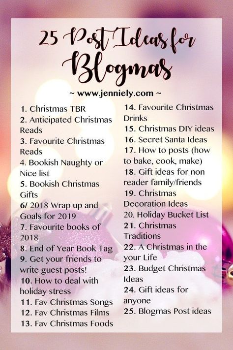 25 Post Ideas for Blogmas Holiday Blog Post Ideas, Christmas Blog Post Ideas, Blogmas Post Ideas, December Instagram Post Ideas, Book Blog Post Ideas, Christmas Post Ideas Instagram, Vlogmas Ideas Instagram, Bookstragam Ideas, Vlogmas Ideas Youtube