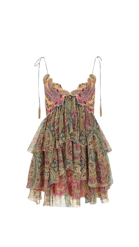 Mode Hippie, Mode Zara, Estilo Hippie, Tiered Mini Dress, Looks Party, Mode Inspo, Looks Chic, Mode Inspiration, Looks Vintage