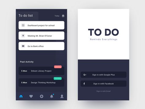 to-do list app | Search by Muzli To Do List App, Todo List App, Design Thinking Workshop, To Do App, Software Ui Design, Pomodoro Timer, Mobile App Design Inspiration, Computer Basic, App Interface Design