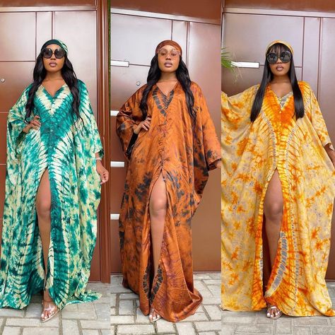 African Boubou Dresses, Dera Designs, Adire Boubou Styles For Women, Boubou Styles For Women, Nigerian Outfits, African Party Dresses, Modest Dresses Fashion, Short African Dresses, African Inspired Clothing