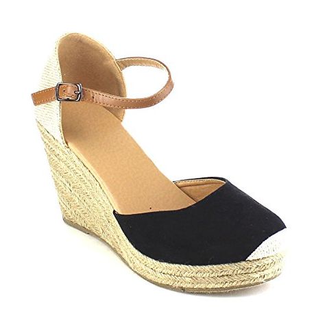 Wedges Sandals, Espadrilles Platform, Wedges Style, Casual Date, Platform Wedge Sandals, Sandal Fashion, Slipper Boots, Wedge Espadrille, Dress And Heels