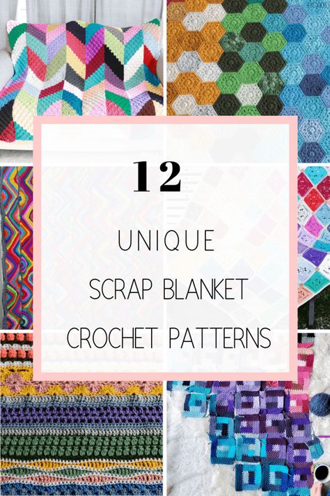 Crochet Scrap Blanket, Leftover Yarn Project, Scrap Blanket, Crochet Baby Blanket Tutorial, Yarn Projects Crochet, Scrap Crochet, Scrap Yarn Crochet, Crochet Knit Blanket, Blue Crayon