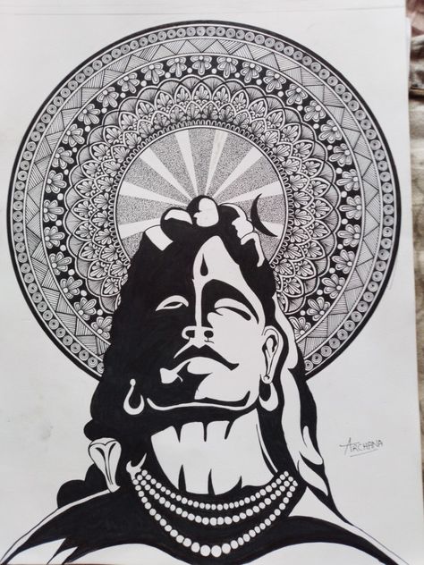 Shrinathji Mandala Art, Shiv Mandala Art, Screen Shot, Mandala Art, Screen, Drawings, Fictional Characters, Quick Saves, Art