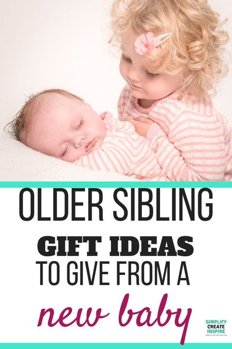 Help your child transition into their big brother or big sister role easier with these gifts from new baby. This can help reduce potential sibling jealousy once the new baby arrives #newbaby #siblinggifts New Sister Gift, New Brother Gift, New Big Sister Gift Ideas, New Sibling Gift Ideas, New Big Brother Gift Ideas, Sibling Gift From New Baby, Sibling Gift Ideas, Big Sibling Gifts, Sibling Jealousy