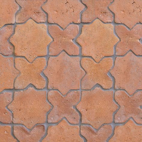 Terracotta tiles outdoor